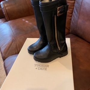 SOLD ON MERCARI Tucker + Tate black boots size 8